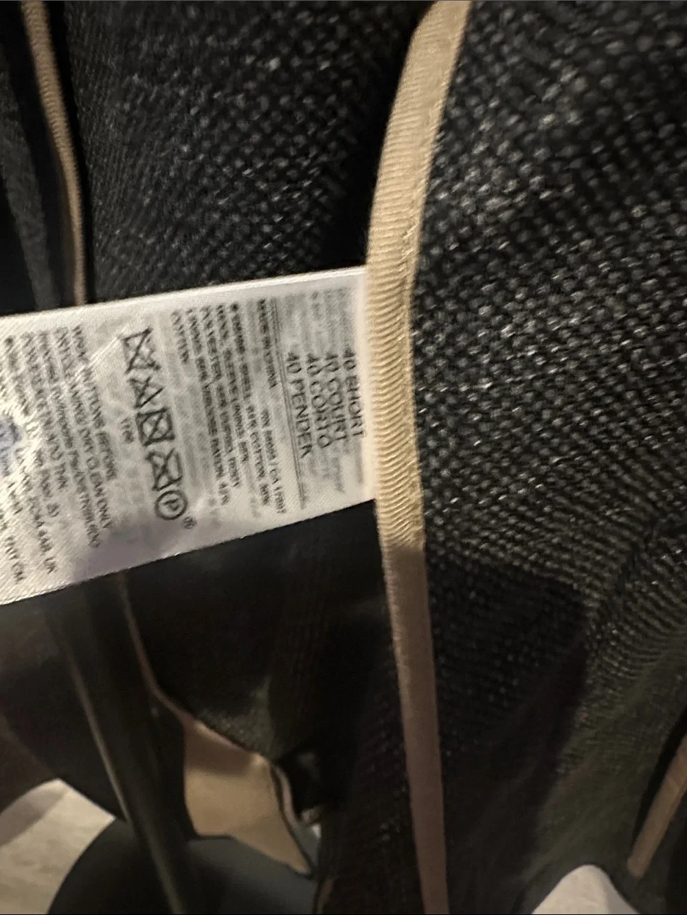 Banana Republic Men's Charcoal Gray Textured Sport Coat